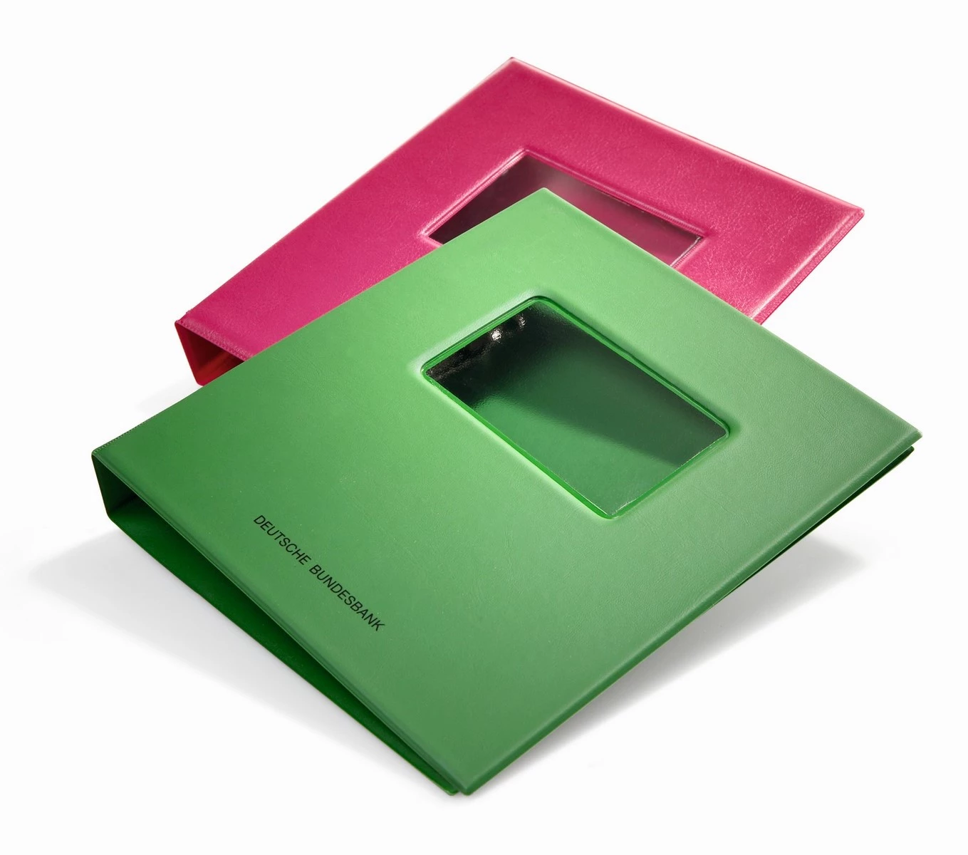 PVC Ringbuch Fächer Ausschnitt / PVC Ring binder compartments cutout